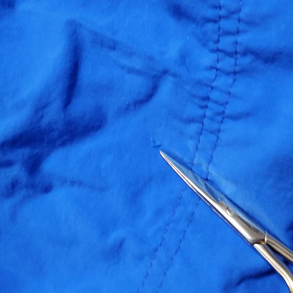 Crazy Shirts Pullover Nylon Jacket Lightweight Qtr Zip Pebble Beach Logo LG Golf - Picture 4 of 7